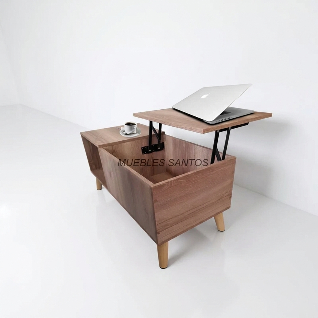 MESA DE CENTRO ELEVABLE