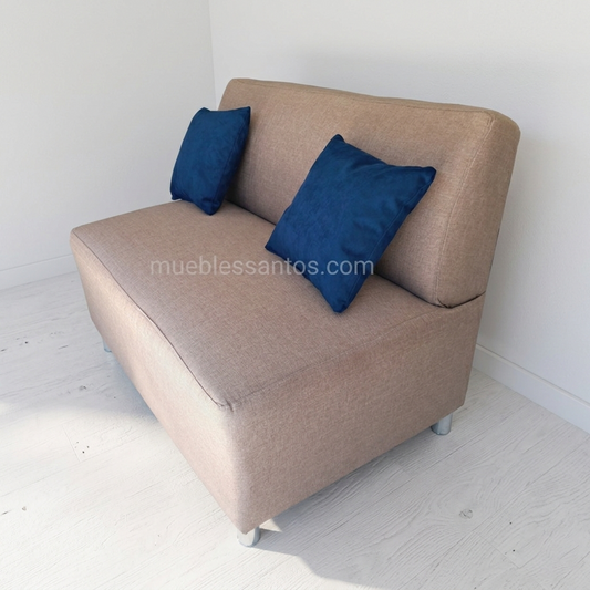 SOFÁ 2 PLAZAS SIN BRAZOS