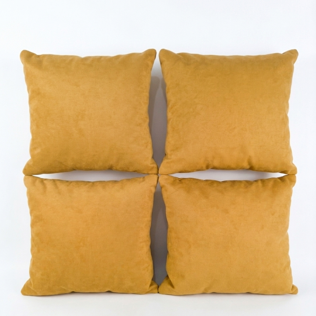 SET DE COJINES DECORATIVOS (4) GRIS