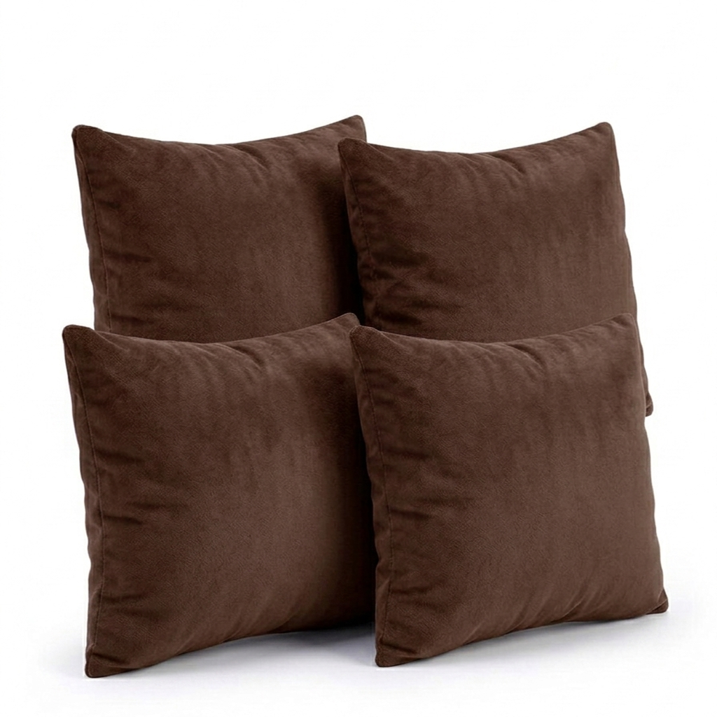 SET DE COJINES DECORATIVOS (4) GRIS